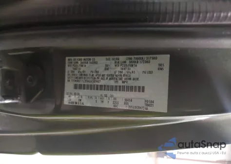 2005 Ford E-150 Chateau/Xl/Xlt from USA, damaged, VIN 1FMRE11L55HA58987